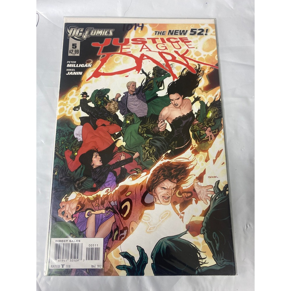 DC Comics Justice League Dark 5 The New 52 Peter Milligan Mikel Janin Mar 2012
